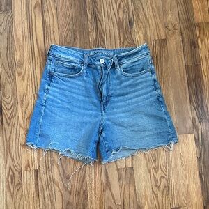 American Eagle Outfitters Light Blue Jean Shorts